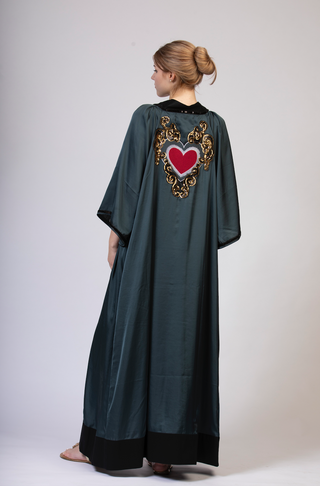 The Midnight Ocean Abaya | Kimono