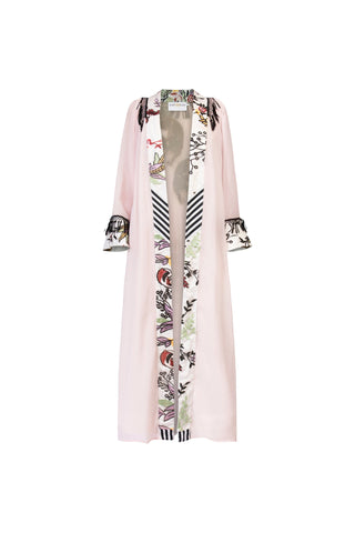 Pink Panther rose pink Kimono | Abaya Mary&Mary